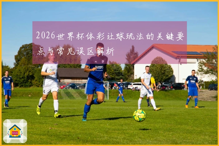 2026世界杯体彩让球玩法的关键要点与常见误区解析